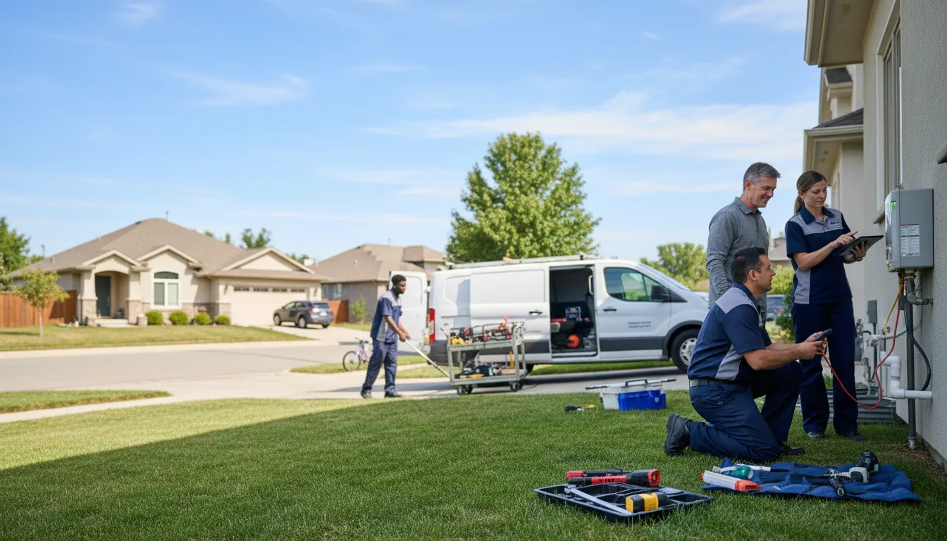 Tankless water heater service in Plainville, MA